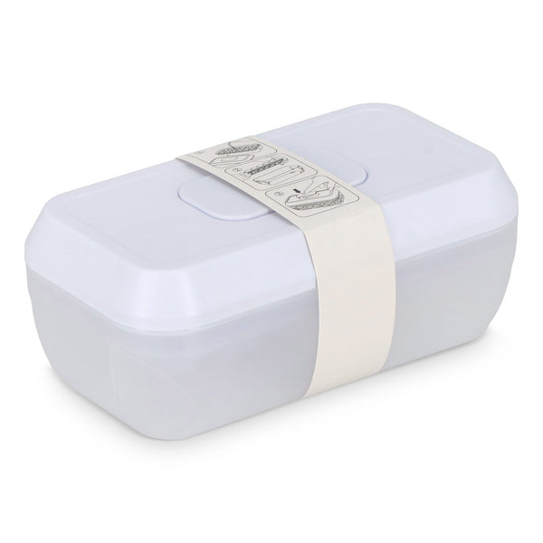 Vassoio per cubetti di ghiaccio con pulsante di espulsione Bianco - personalizzabile con logo