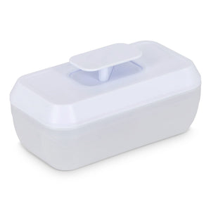 Vassoio per cubetti di ghiaccio con pulsante di espulsione Bianco - personalizzabile con logo