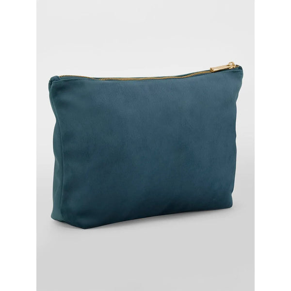 Velvet Accessory Bag blu - personalizzabile con logo