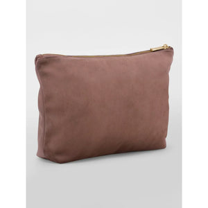 Velvet Accessory Bag rosa - personalizzabile con logo