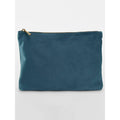 Velvet Accessory Pouch blu - personalizzabile con logo