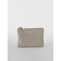 Velvet Accessory Pouch grigio - personalizzabile con logo