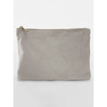 Velvet Accessory Pouch grigio - personalizzabile con logo