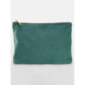 Velvet Accessory Pouch jade - personalizzabile con logo