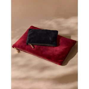 Velvet Accessory Pouch - personalizzabile con logo