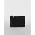 Velvet Accessory Pouch nero - personalizzabile con logo