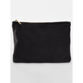 Velvet Accessory Pouch nero - personalizzabile con logo