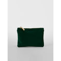 Velvet Accessory Pouch verde - personalizzabile con logo