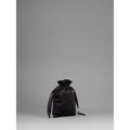 Velvet Gift Bag nero - personalizzabile con logo