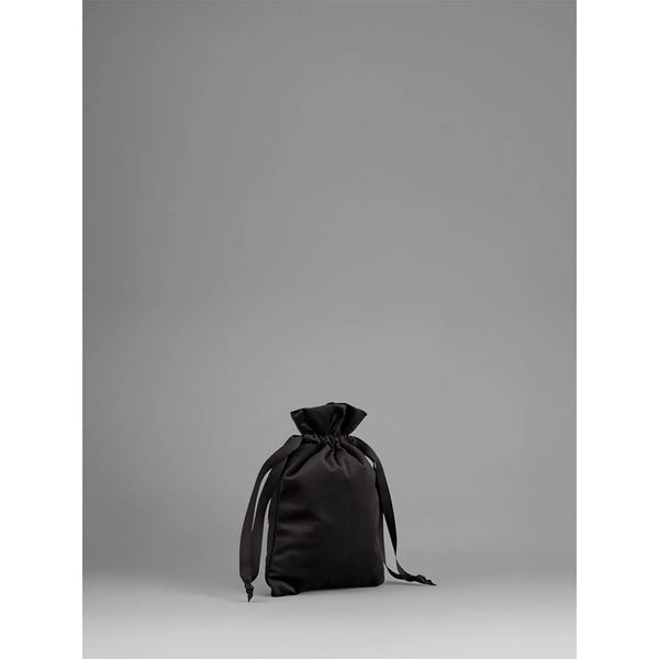 Velvet Gift Bag nero - personalizzabile con logo