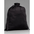 Velvet Gift Bag nero - personalizzabile con logo