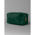 Velvet Toiletry/Accessory Case verde - personalizzabile con logo