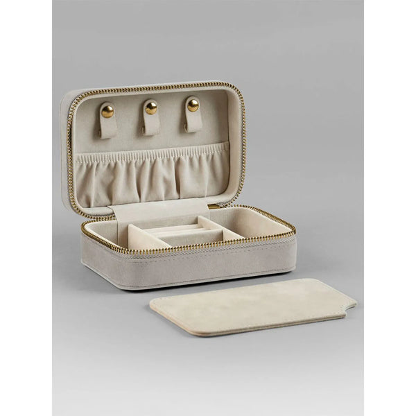 Velvet Travel Jewellery Box - personalizzabile con logo