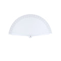 Ventaglio Beraty bianco - personalizzabile con logo
