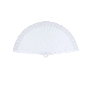 Ventaglio Beraty bianco - personalizzabile con logo