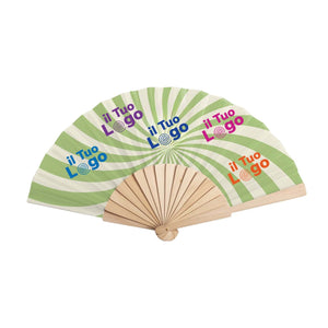 Ventaglio con stampa all over - personalizzabile con logo