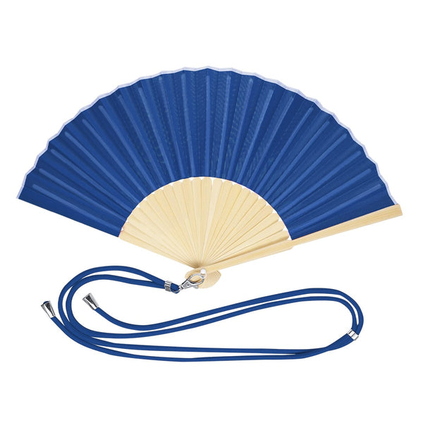 Ventaglio Crusoe blu - personalizzabile con logo