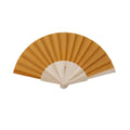 Ventaglio Folklore arancione - personalizzabile con logo