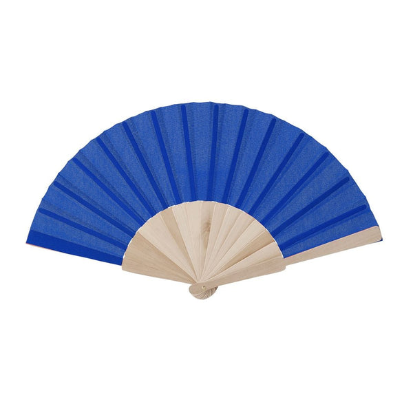 Ventaglio Folklore blu - personalizzabile con logo
