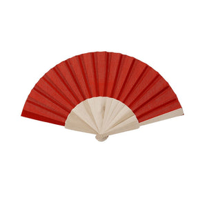 Ventaglio Folklore rosso - personalizzabile con logo