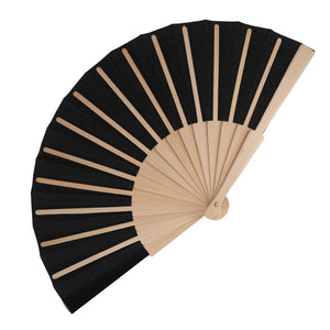 Ventaglio in legno e R-PET - personalizzabile con logo