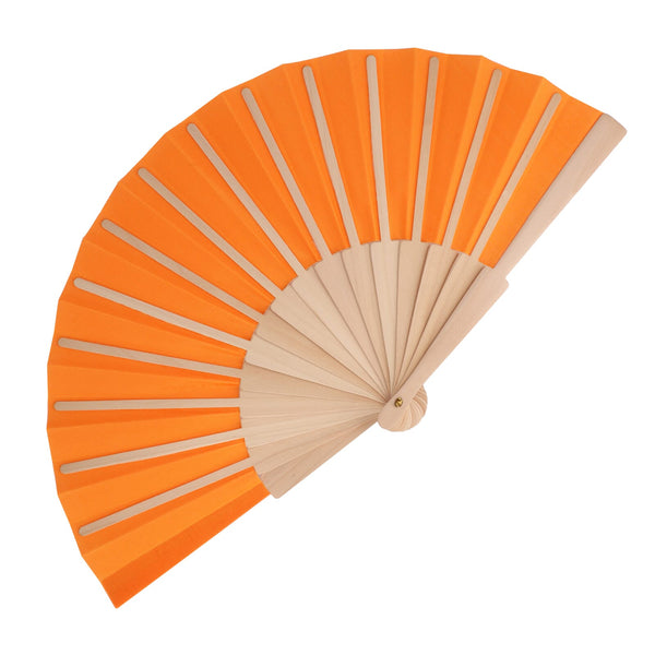 Ventaglio in legno e R-PET - personalizzabile con logo