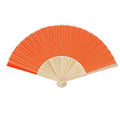 Ventaglio Mynor arancione - personalizzabile con logo