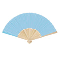 Ventaglio Mynor azzurro - personalizzabile con logo