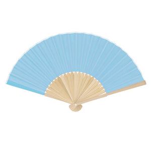Ventaglio Mynor azzurro - personalizzabile con logo