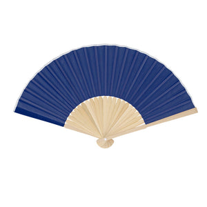 Ventaglio Mynor blu - personalizzabile con logo