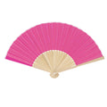 Ventaglio Mynor fucsia - personalizzabile con logo