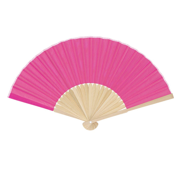 Ventaglio Mynor fucsia - personalizzabile con logo