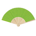 Ventaglio Mynor verde claro - personalizzabile con logo