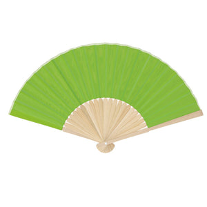 Ventaglio Mynor verde claro - personalizzabile con logo