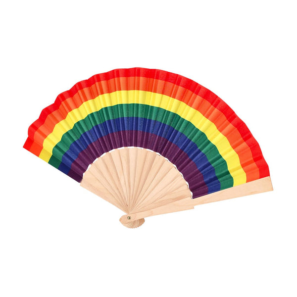 Ventaglio Prokip arcobaleno - personalizzabile con logo