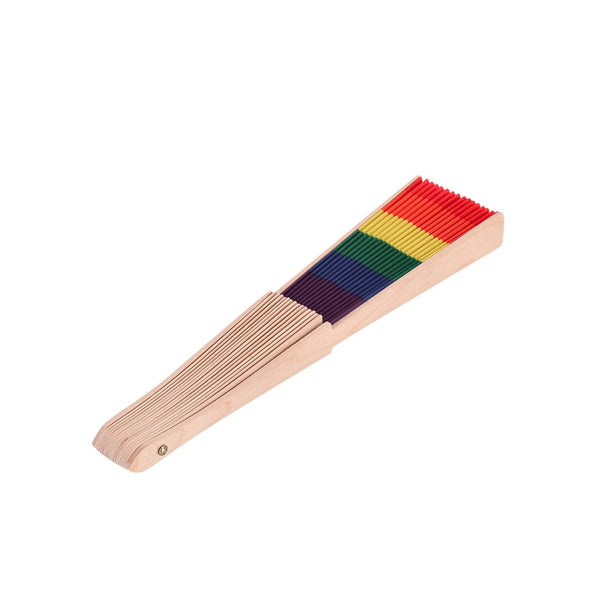 Ventaglio Prokip arcobaleno - personalizzabile con logo