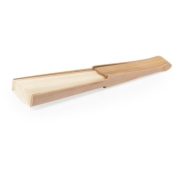 Ventaglio Sayiri beige - personalizzabile con logo