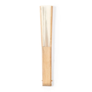 Ventaglio Sayiri beige - personalizzabile con logo