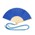 Ventaglio Yanex blu - personalizzabile con logo