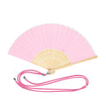 Ventaglio Yanex rosa - personalizzabile con logo