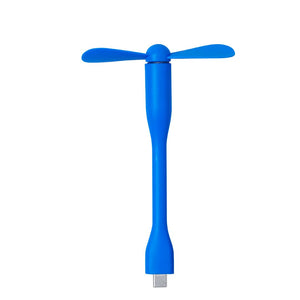 Ventilatore Irvinton blu - personalizzabile con logo
