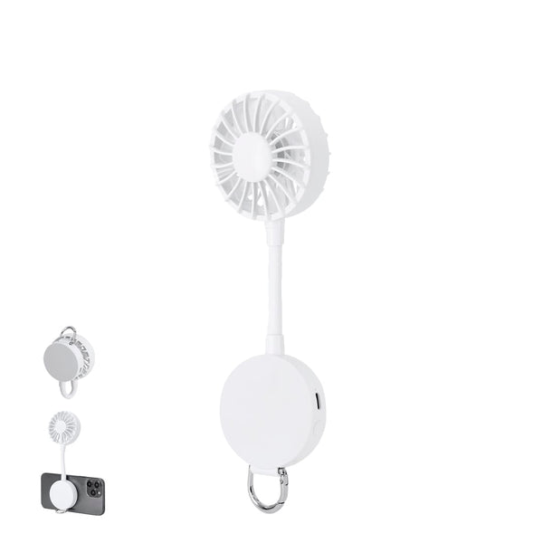Ventilatore Novarin bianco - personalizzabile con logo