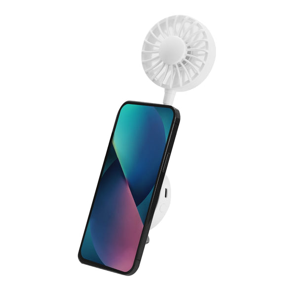 Ventilatore Novarin bianco - personalizzabile con logo
