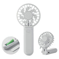Ventilatore portatile Bianco - personalizzabile con logo