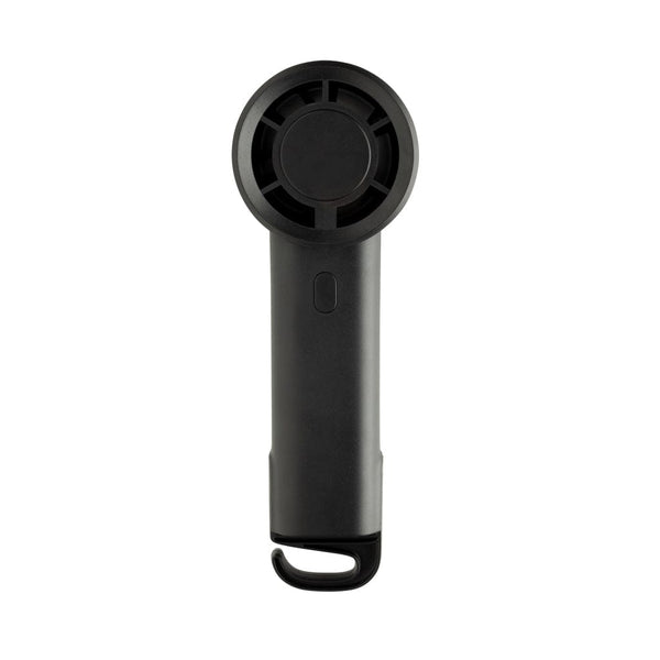 Ventilatore portatile ricarcabile Twist in rPlastica RCS - personalizzabile con logo