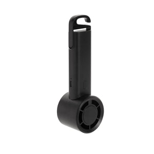 Ventilatore portatile ricarcabile Twist in rPlastica RCS - personalizzabile con logo