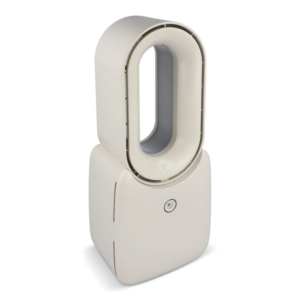 Ventilatore senza pale inSideOut Brislux con luce LED Beige - personalizzabile con logo