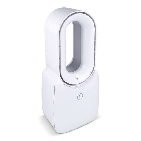 Ventilatore senza pale inSideOut Brislux con luce LED Bianco - personalizzabile con logo