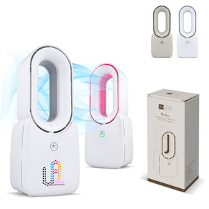 Ventilatore senza pale inSideOut Brislux con luce LED - personalizzabile con logo