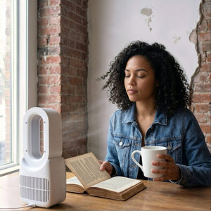 Ventilatore senza pale inSideOut Brislux con luce LED - personalizzabile con logo